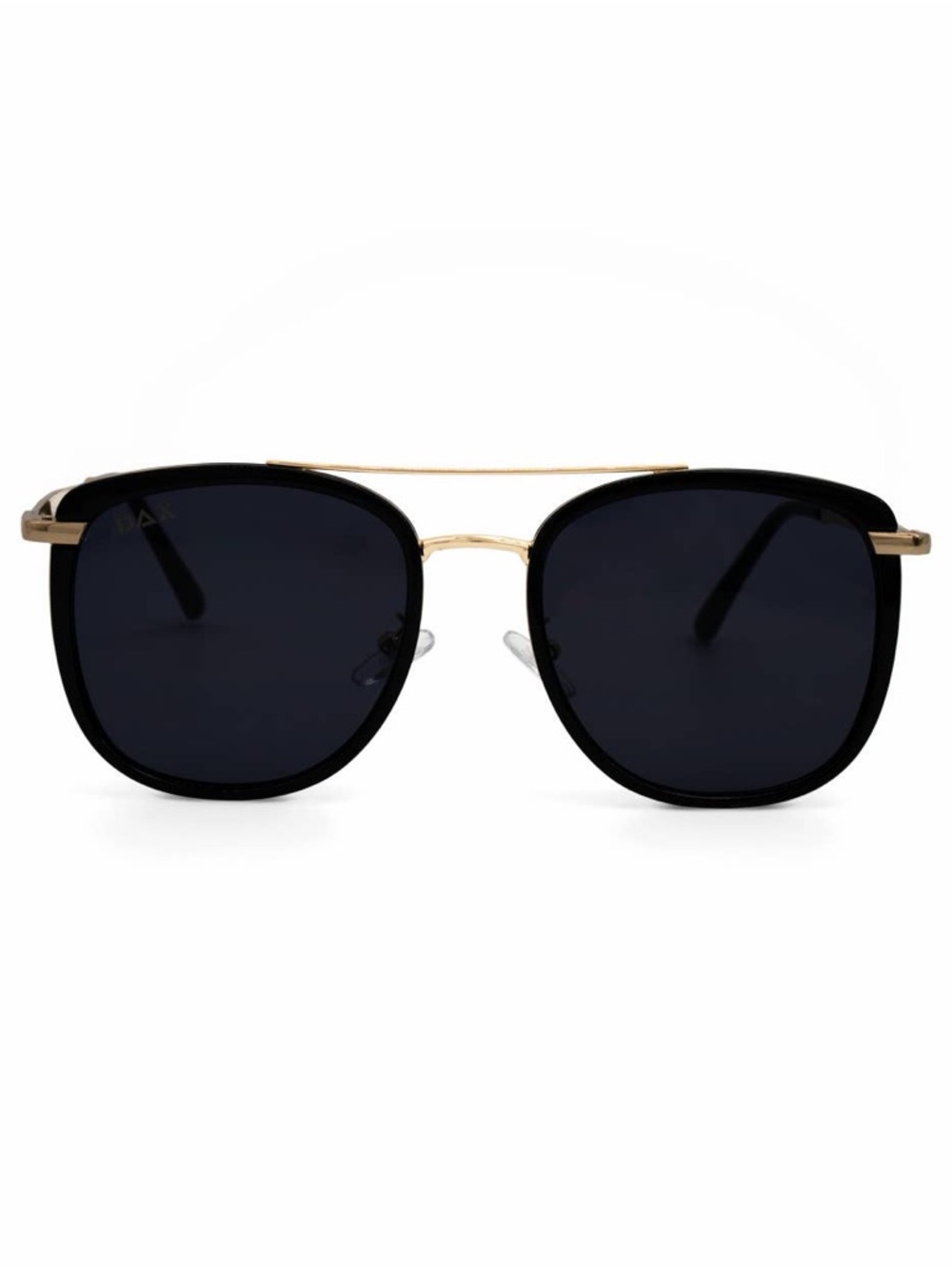 Ivy Black Women's Oversized Square Sunglasses By Dax Eyewear